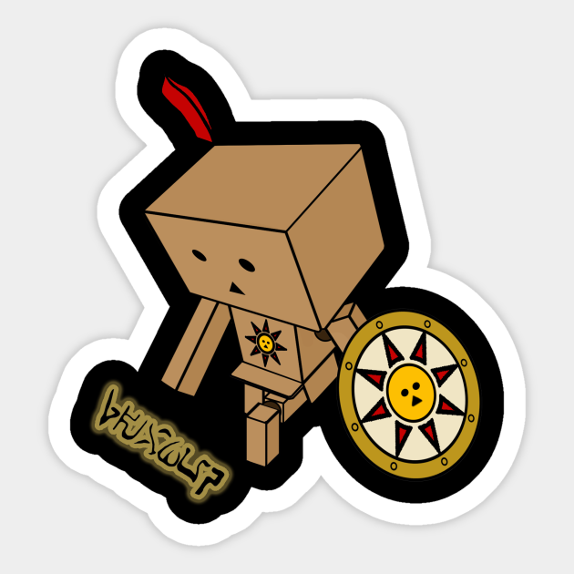 Solaire's Summon Sign Dark Souls Sticker TeePublic